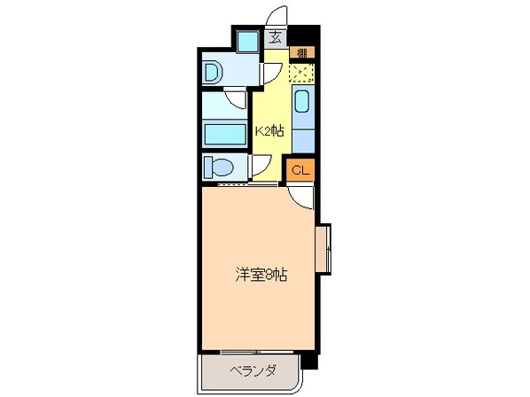 ベルビレッジ鳴海の物件間取画像